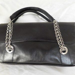 latico Dark Brown Leather Handbag